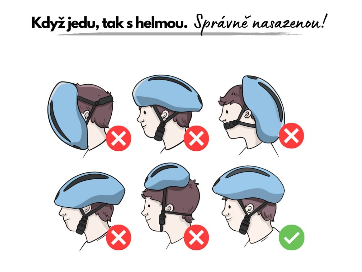 Jak nasadit helmu